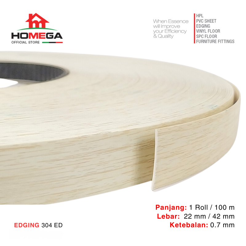Jual HOMEGA PVC Edging- Pelapis Meja PVC - Tekstur Golden Oak - Ukuran ...
