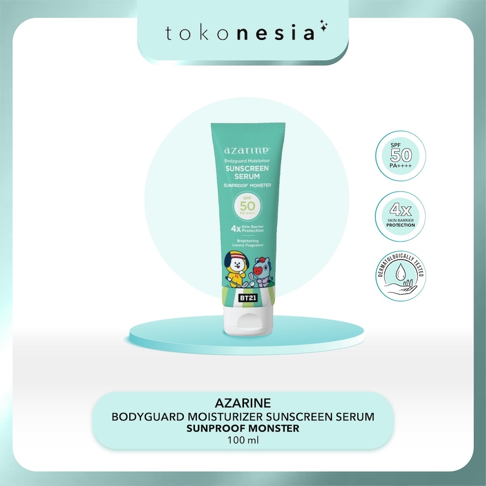 Jual Azarine Body Guard Moisturizer Sunscreen Serum SPF50 PA ...