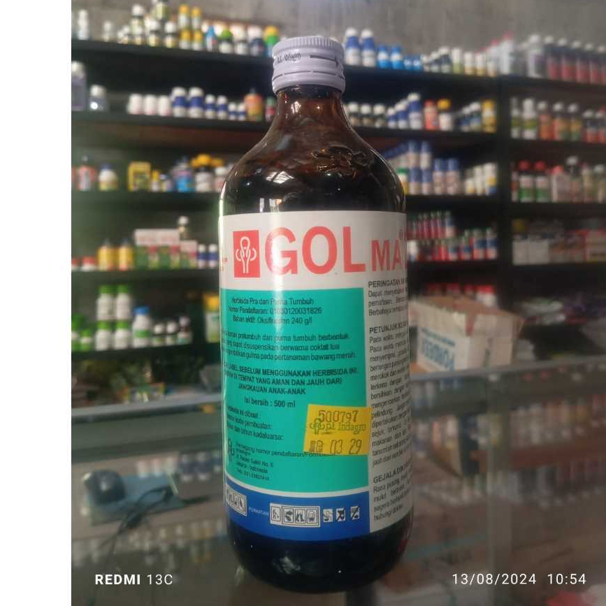Jual GOLMA 240EC HERBISIDA KONTAK PRA DAN PURNA TUMBUH OBAT/RACUN ...