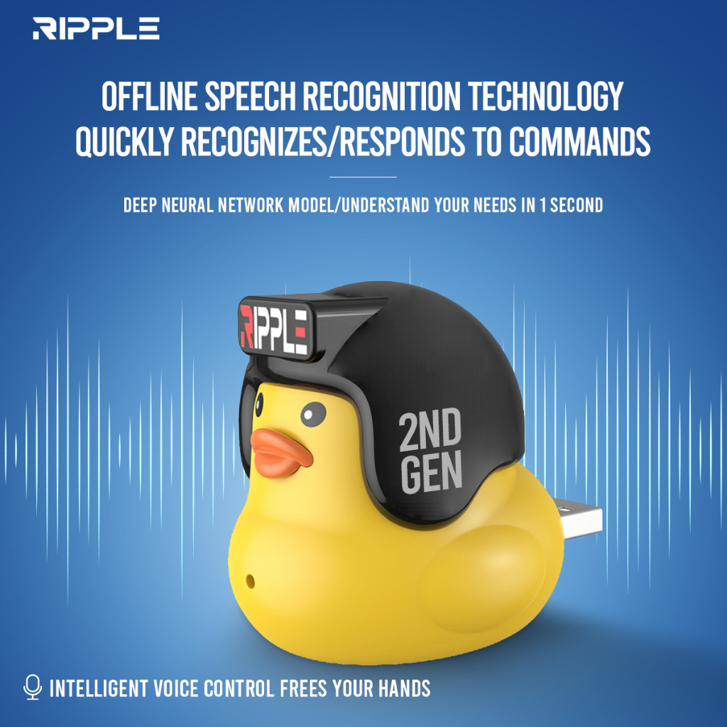 Jual [NEW] RIPPLEAI Smart AI Bebek Pintar 2nd Gen Remote Voice Control ...