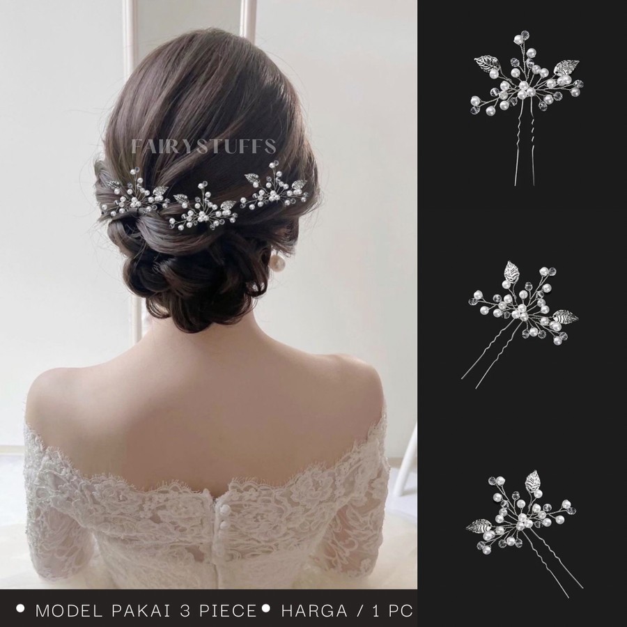Jual Hairpin Hair Pin Jepit Rambut Pesta Hairpiece Hiasan Aksesoris ...