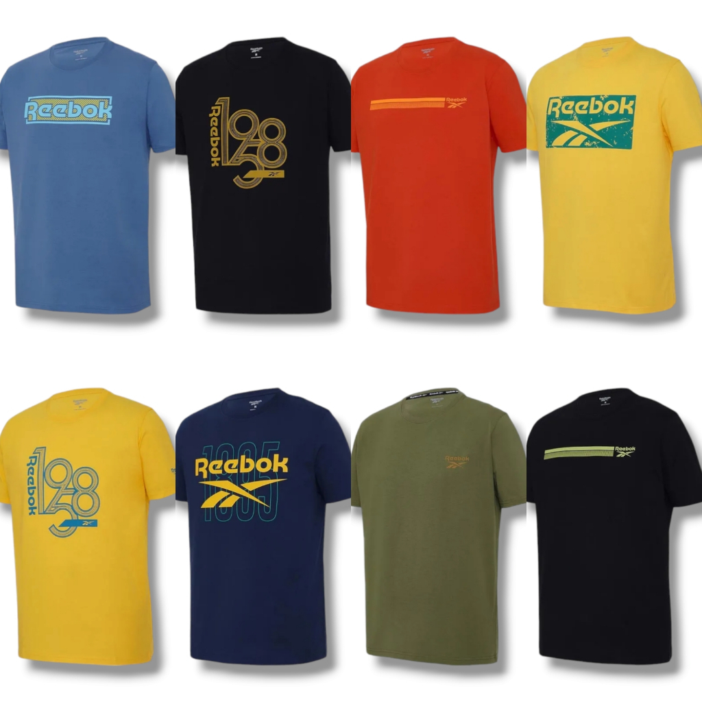 Jual Kaos Reebok Man Basic/Regular Tee Original Part I | Shopee Indonesia