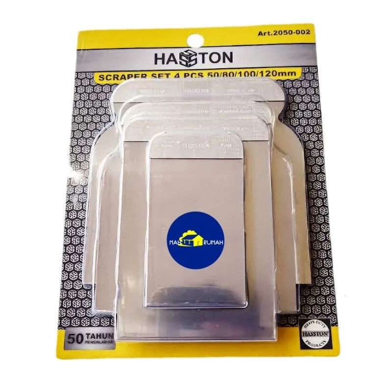Jual KAPI KAPE SET 4pcs Cat Besi Lentur Alat Dempul Scrub Scrapper ...