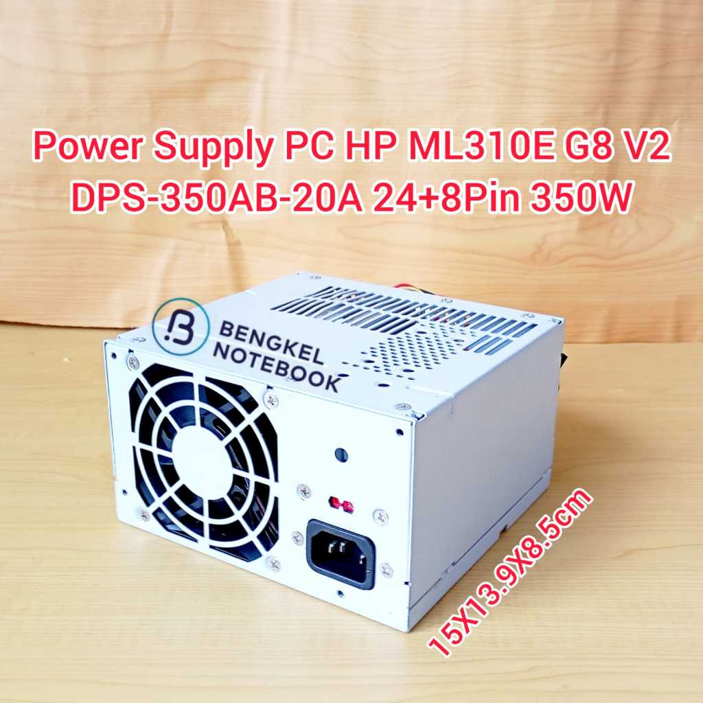 Alimentation HP 350W 686761-001 – Pour Serveur ProLiant ML310e G8, Remise à Neuf
