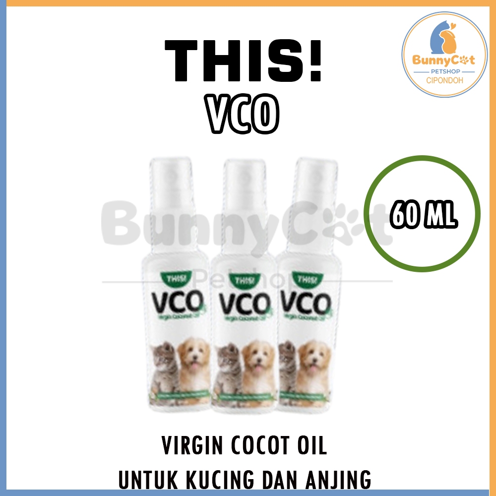 Jual This! VCO virgin coconut oil kucing dan anjing This! Pet 60ml