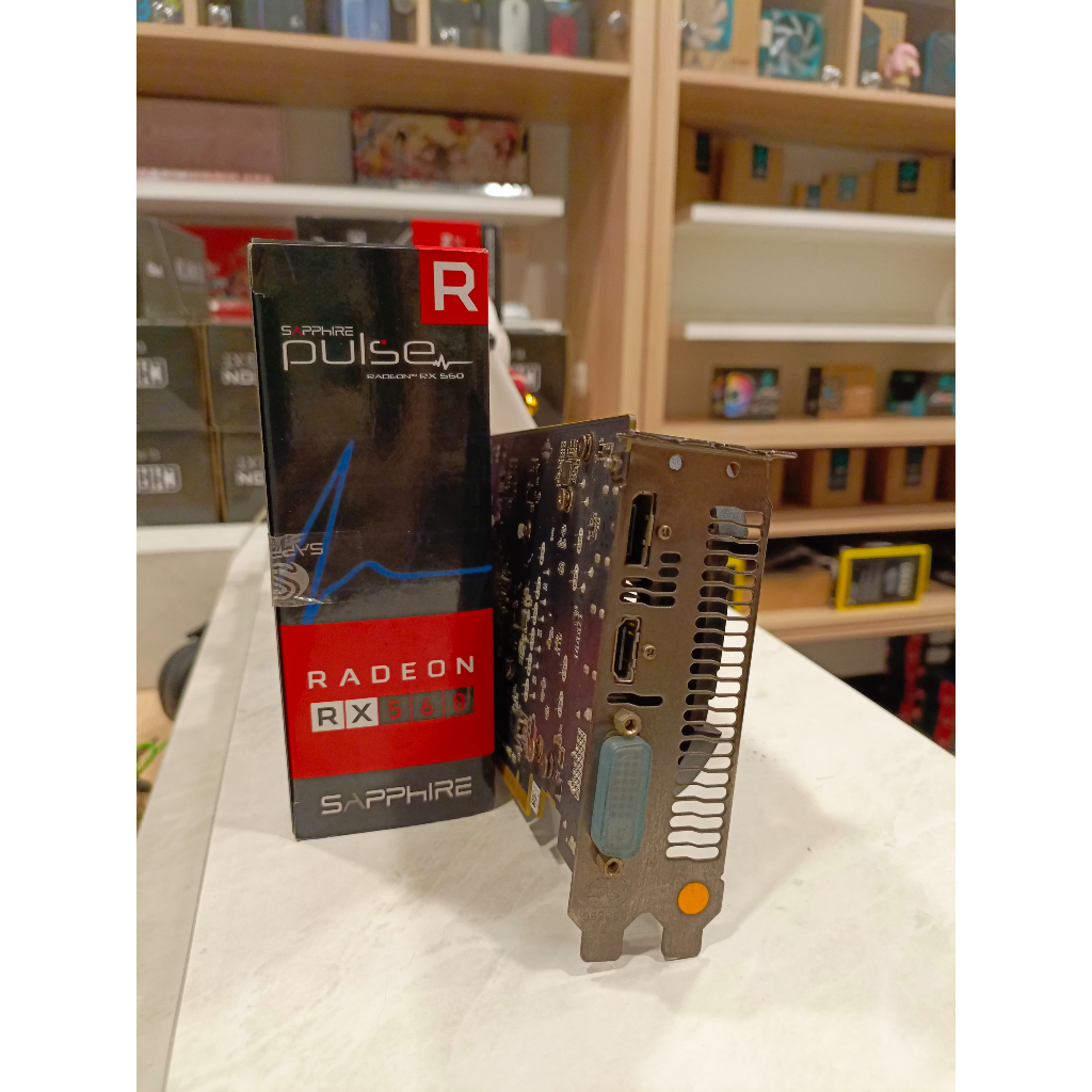 Jual VGA AMD Sapphire Radeon RX 560 / RX560 Pulse 4GB - 2ND | Shopee ...