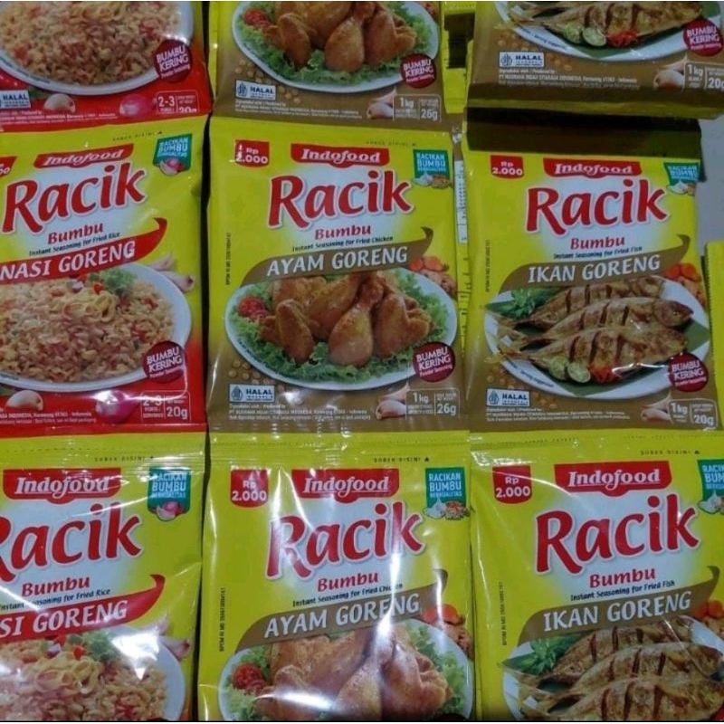 Jual Bumbu Racik Ayam Goreng, Ikan Goreng, Nasi goreng - ISI 10 PCS ...