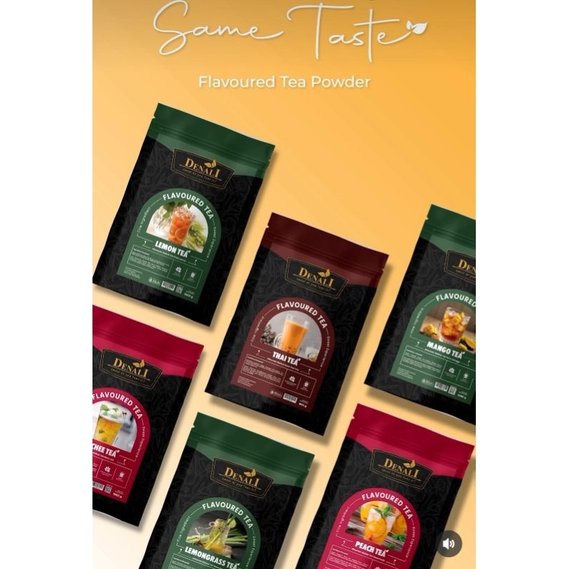 Jual Powder Tea Denali kemasan Repack 100gr | Shopee Indonesia
