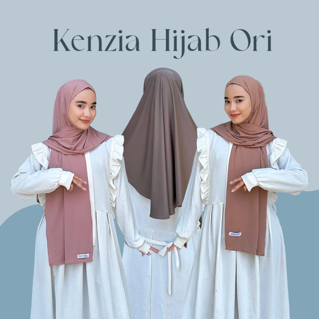 Pashmina Instan Jersey Oval Premium Tebal Lembut