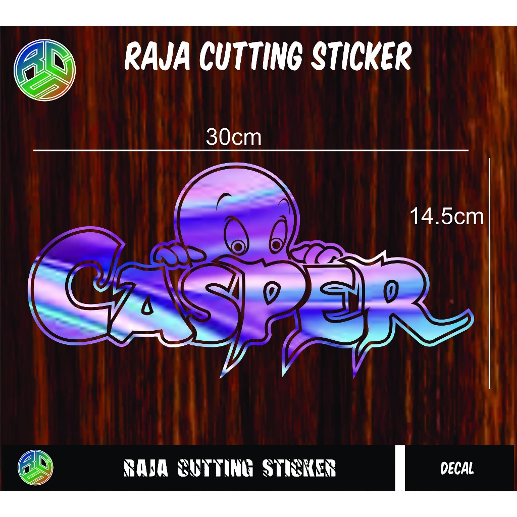 Jual Sticker Cutting CASPER NGINTIP Untuk Motor Dan Mobil | Shopee ...