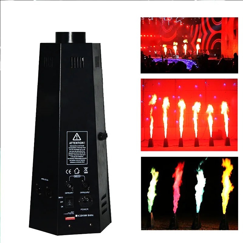 Jual Mesin Semprot Asap Api Gas Fire Machine DMX512 Efek Lampu Stage ...