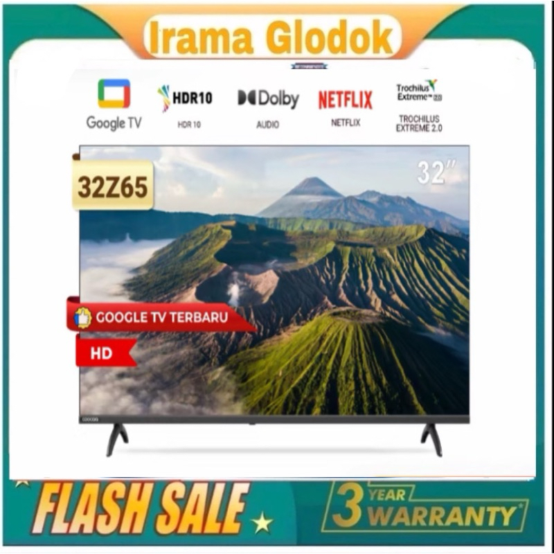 Jual COOCAA 32 inch GOOGLE TV-2K LED-TV (COOCAA 32Z55) | Shopee Indonesia