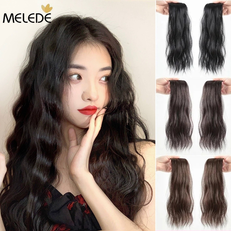 Jual MELEDE Hairpiece Rambut /Hairpiece Volume Rambut 35CM Curly Hair ...