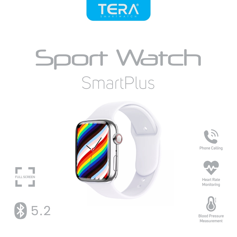 Jual TERA SmartPlus Sport Watch Digital Smartwatch Bluetooth 5.2 Full ...