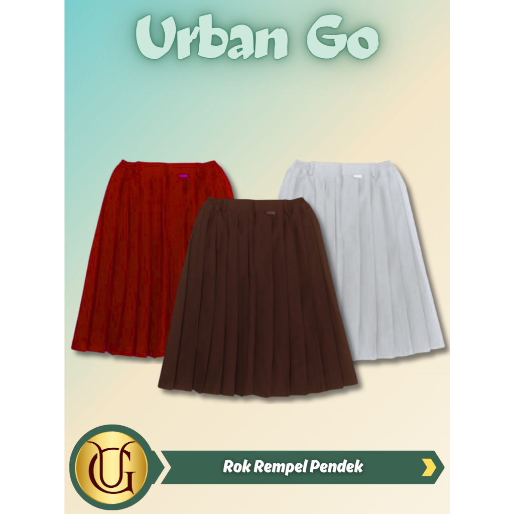Jual Rok Rempel Pendek SD TK Seragam Sekolah SD Warna Putih Merah ...