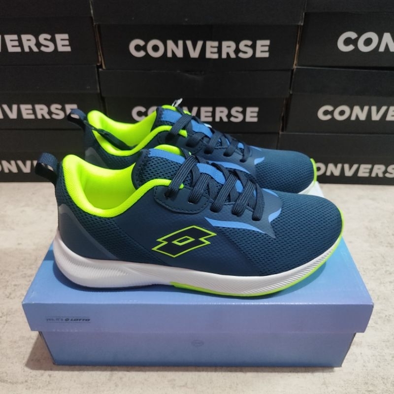 Jual Lotto Running Fitness CHESTER Men s Navy Shopee Indonesia