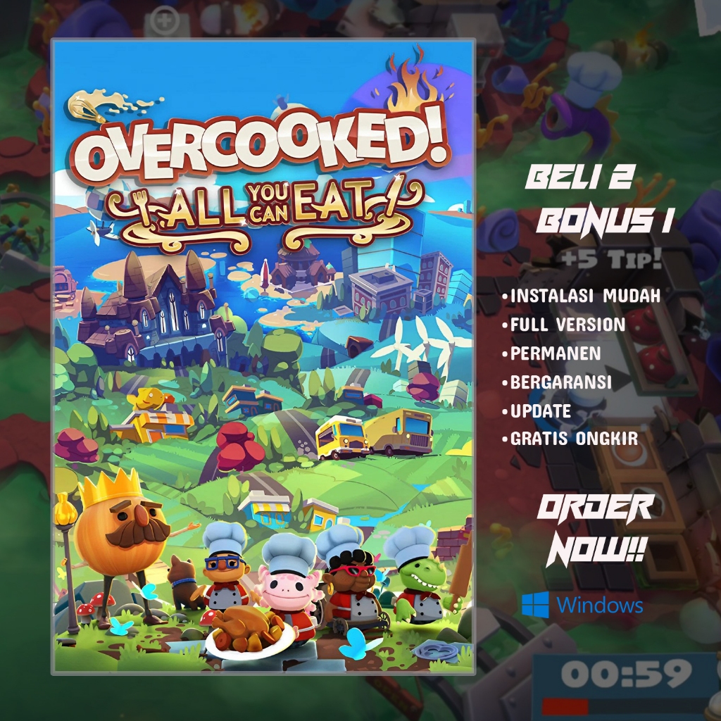 Jual Overcooked All You Can Eat | GAME PC - LAPTOP | Shopee Indonesia