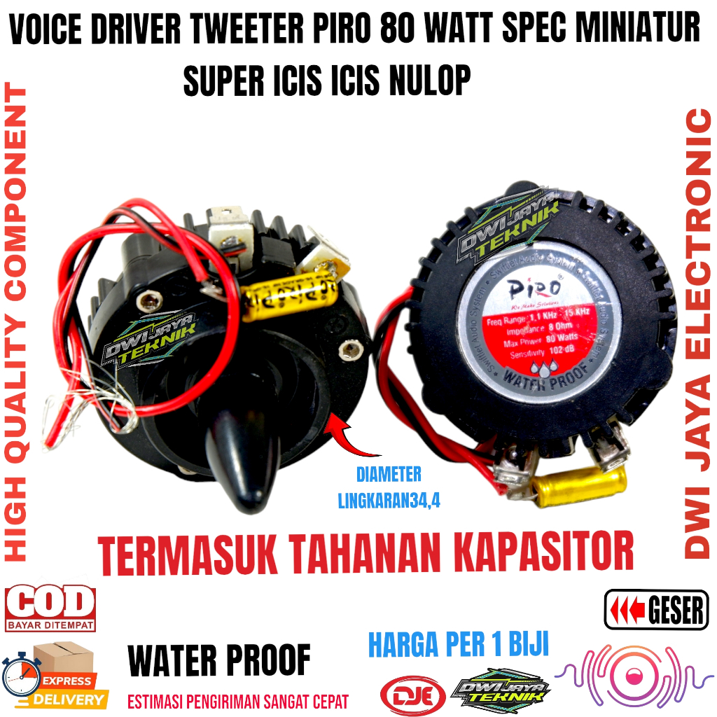 Jual Driver Tweeter Icis Icis Spec Miniatur | Shopee Indonesia
