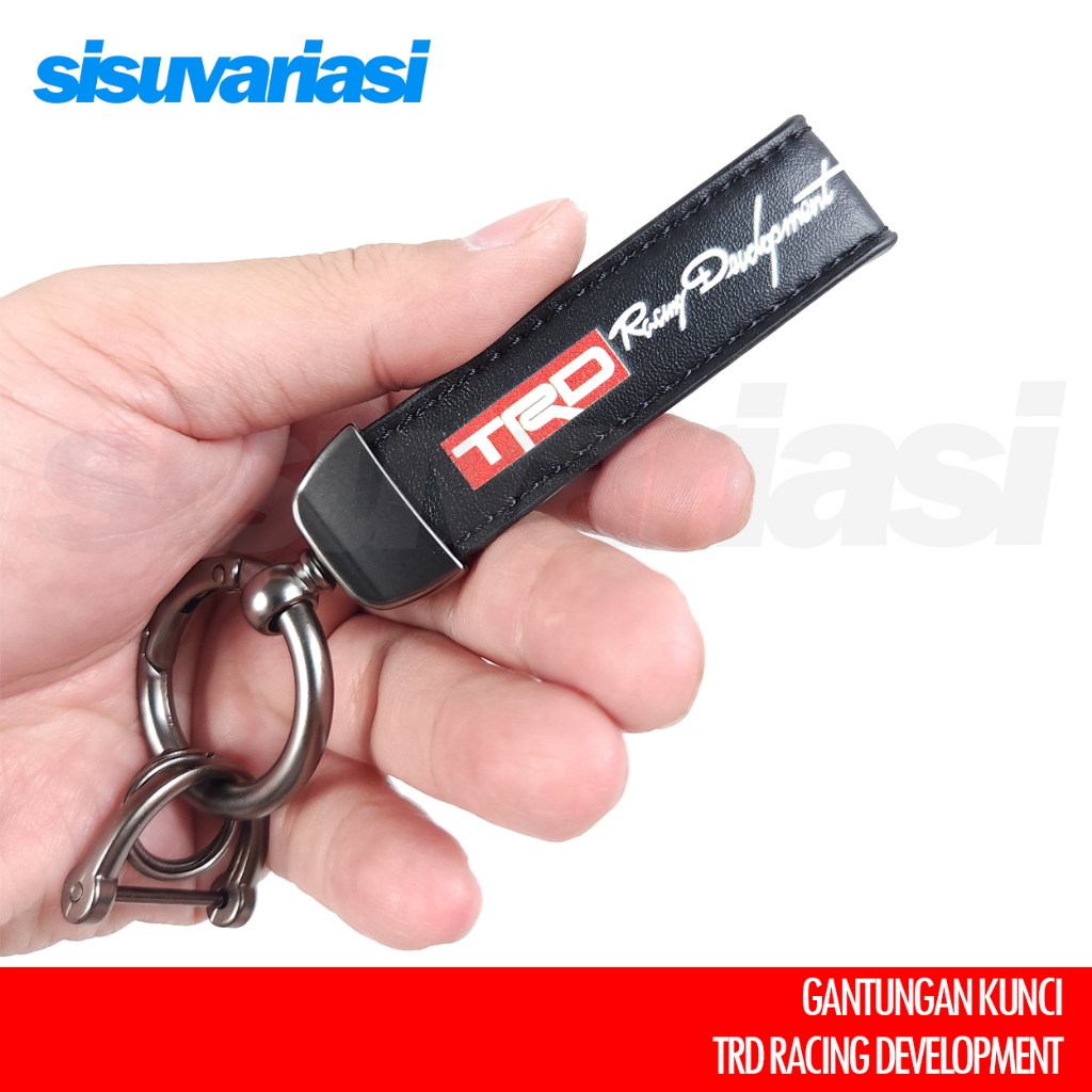 Jual Gantungan Kunci Keychain TRD Toyota Racing Development | Shopee ...