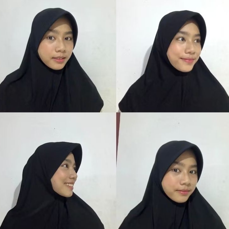 Jual SNADA Original,Bergo Sekolah Ukuran M, Bergo Original Snada Size M ...