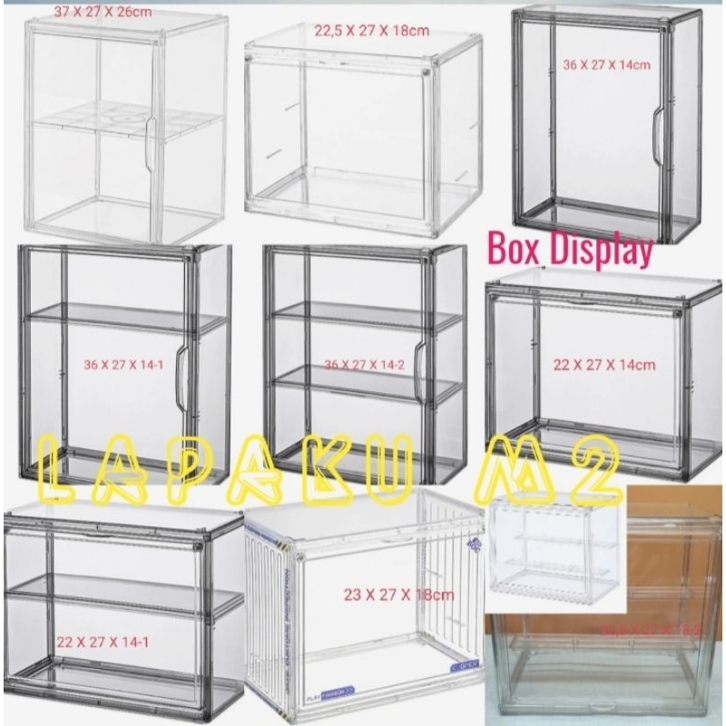 Jual Acrylic Box Display Kotak Penyimpanan Serbaguna | Shopee Indonesia