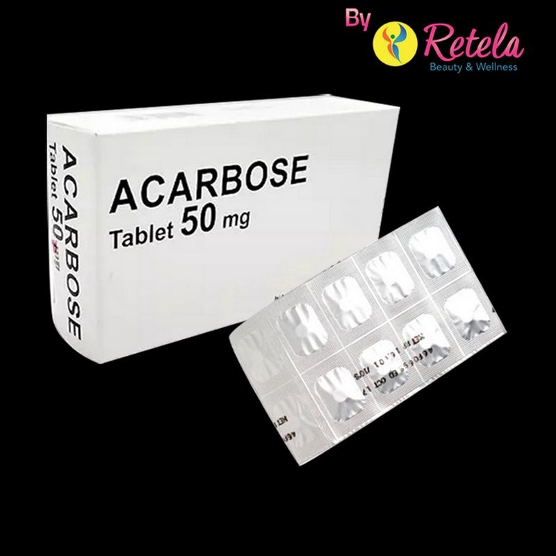 Jual ACARBOSE 50MG 1 STRIP 10 TABLET | Shopee Indonesia