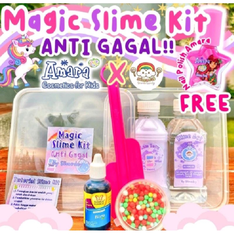 Jual MAGIC SLIME KIT ANTI GAGAL | Shopee Indonesia