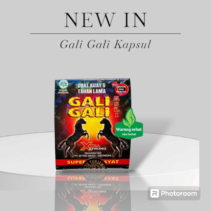 Jual COD Kapsul Gali Gali (ORIGINAL) | Shopee Indonesia