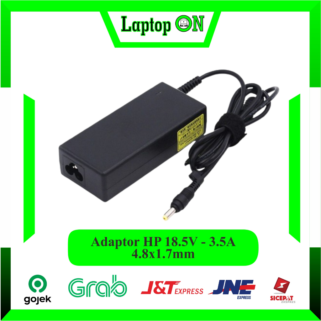 Jual Charger Adaptor HP 18.5V - 3.5A Plug Standard Kuning | Shopee ...
