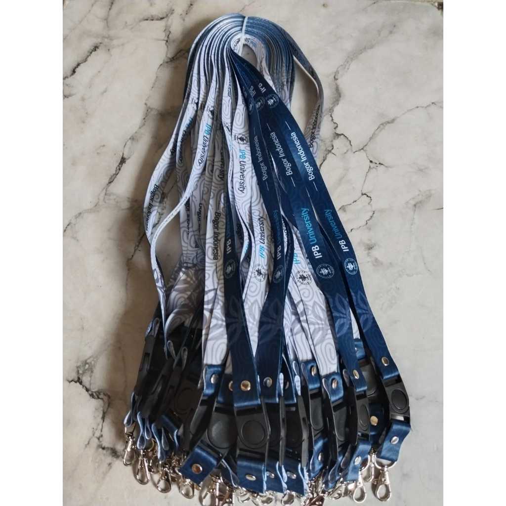 Jual IPB Tali Lanyard IPB University Full Printing Bahan Tissue / Tali ...