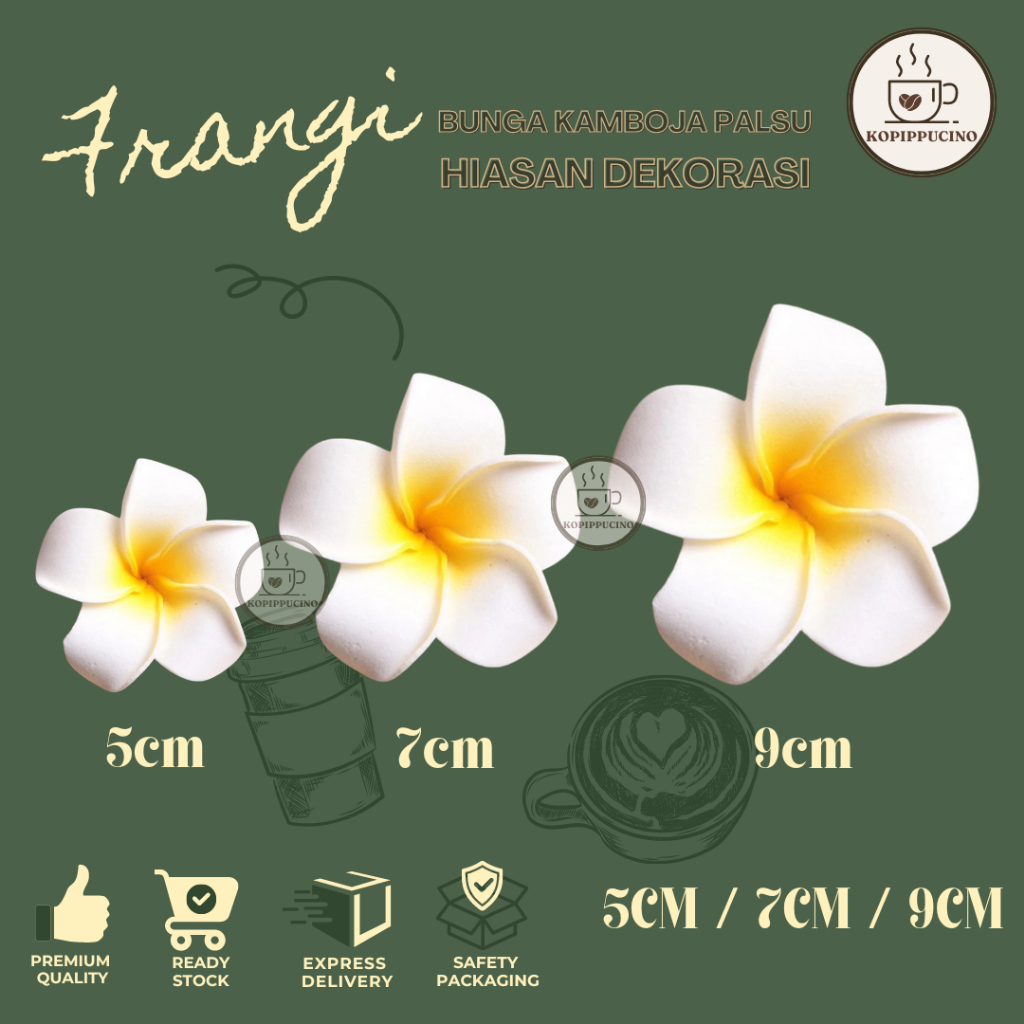 Jual Bunga Frangipani Kamboja Palsu Artificial Props Foto | Shopee ...