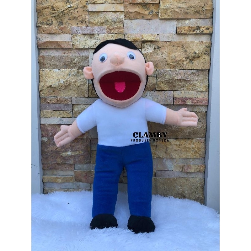 Jual Boneka Muppet Cablak karakter Anak SMP Handpuppet Boneka Dongeng ...