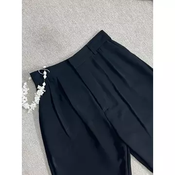 Distcovert Celana Kulot Wanita Loose PantsTrousers Wanita Highwaist Pants Anti Kusut