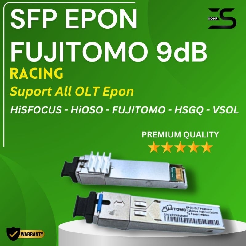 Jual SFP Fujitomo Racing 9db - SFP EPON 9dB PX20+++ FUJITOMO - SFP ...