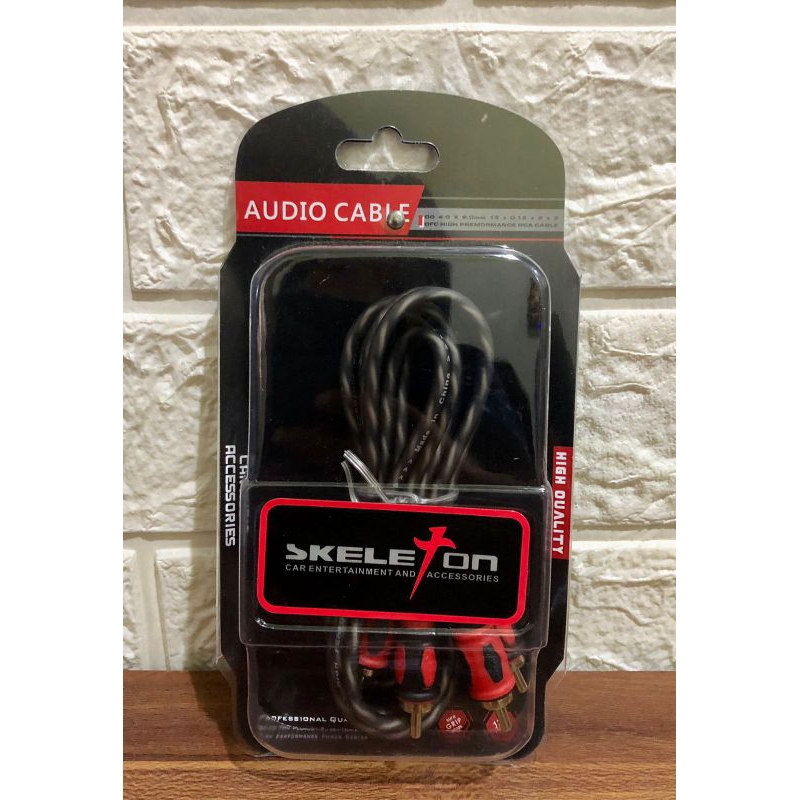 Jual KABEL RCA SKELETON 1 METER | Shopee Indonesia