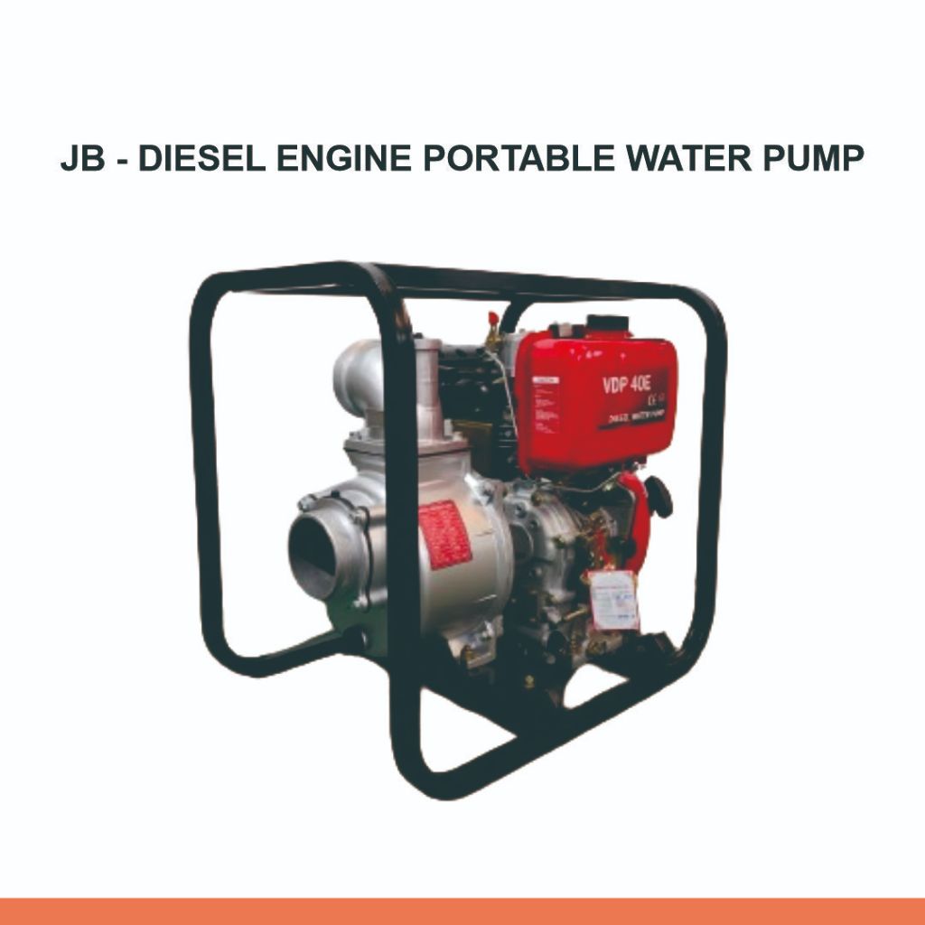 Jual Pompa alkon / diesel engine portable water pump JB 4 / Pompa air ...