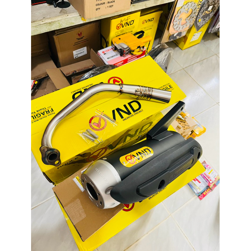 Jual KNALPOT STD RACING VND ROULATE GEN 2 MODEL TZM MATIC HONDA&MIO ...