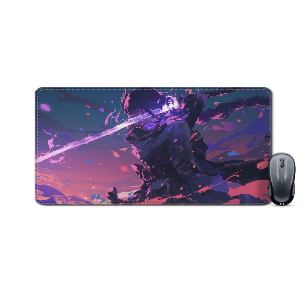 Jual Deskmat mousepad extended RAIDEN SHOGUN SIDESHINE - GENSHIN IMPACT ...