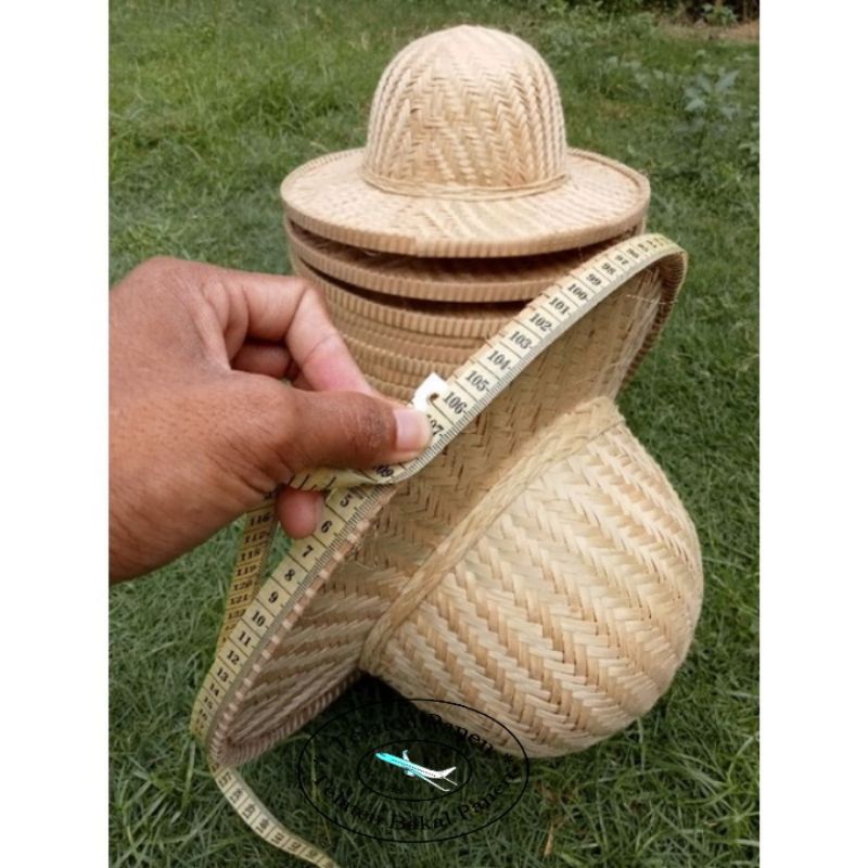 Jual Topi bambu / Capil buyuk (peneduh kepala) | Shopee Indonesia
