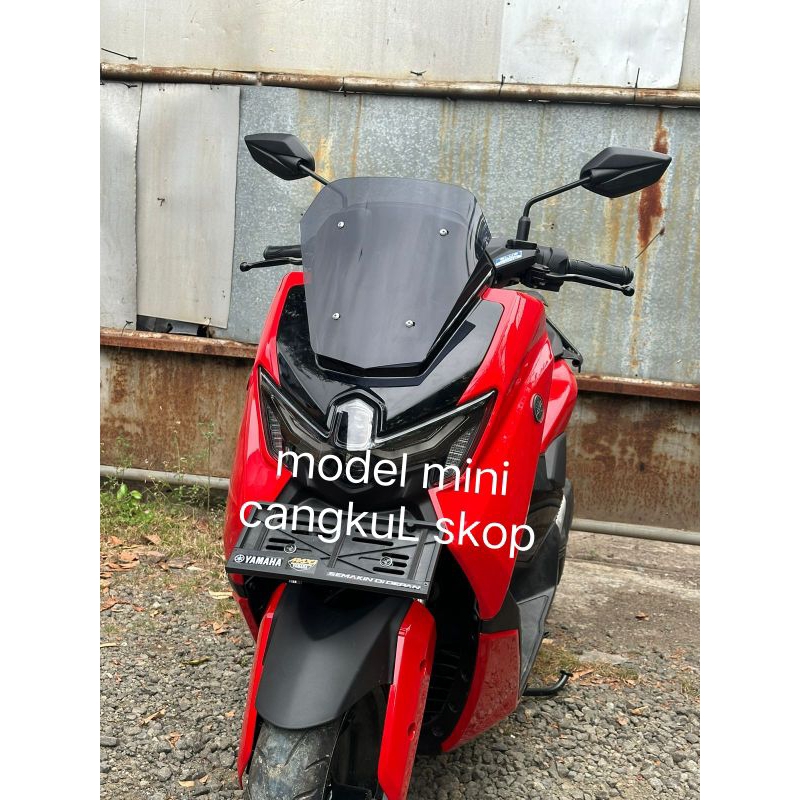 Jual Wiendshield Visor Nmax Neo Turbo Model Mini Cangkul Skop