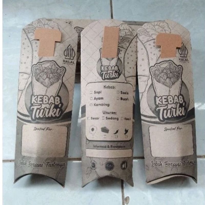 Jual BUNGKUS KEBAB mini 22x8 isi 100lembar | Shopee Indonesia