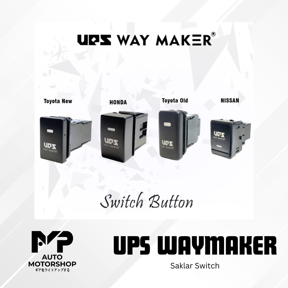 Jual Saklar Foglamp Ups WAY MAKER Original | Shopee Indonesia