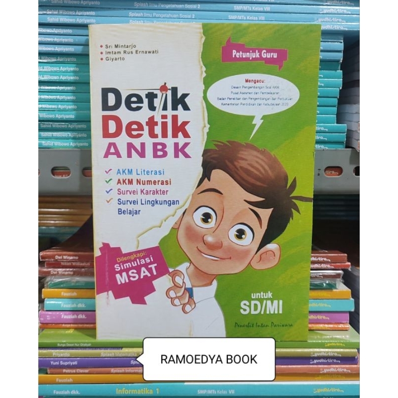 Jual Buku Kunci Jawaban Detik-detik ANBK SD/MI Intan Pariwara | Shopee ...
