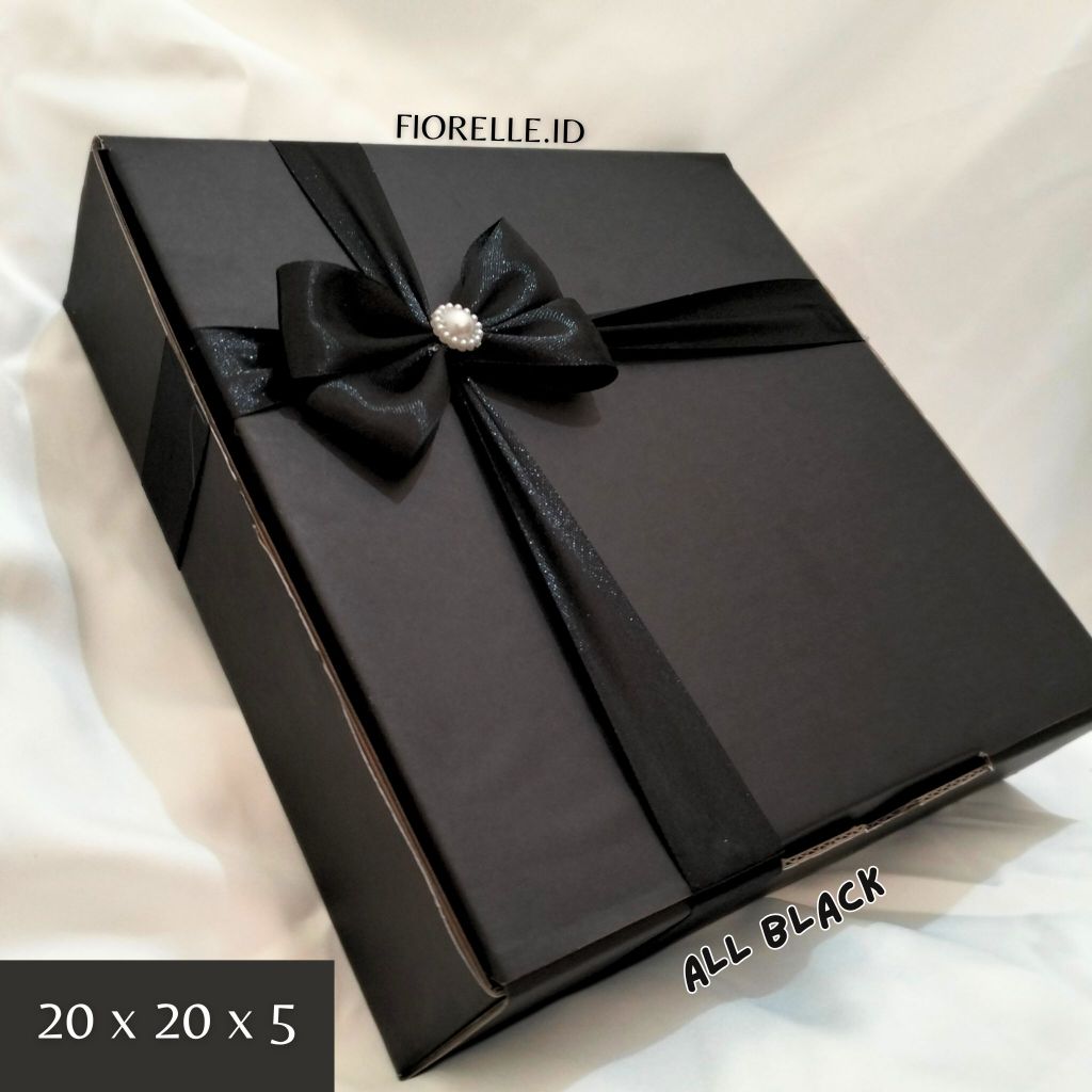 Jual [GIFT BOX DOFF] Gift Box Warna Polos, Kotak Kado Premium Doff ...