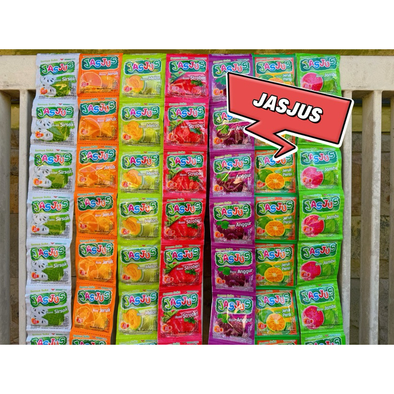 Jual Jasjus Minuman Rasa 1 renteng isi 10pcs ( Renteng ) | Shopee Indonesia