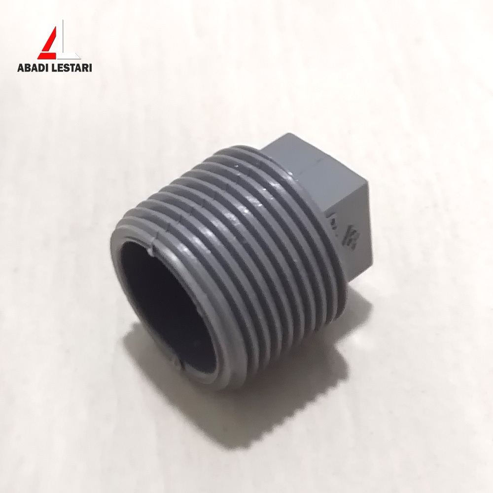 Jual PLUG DOP DRAT LUAR / TUTUP PIPA PVC PLASTIK DRAT LUAR RUCIKA 1/2 ...