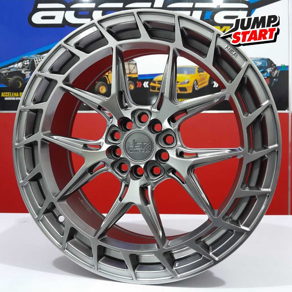 Jual Velg black chrome r18 veloz terios hrv expander hsr wheel LPS baut ...