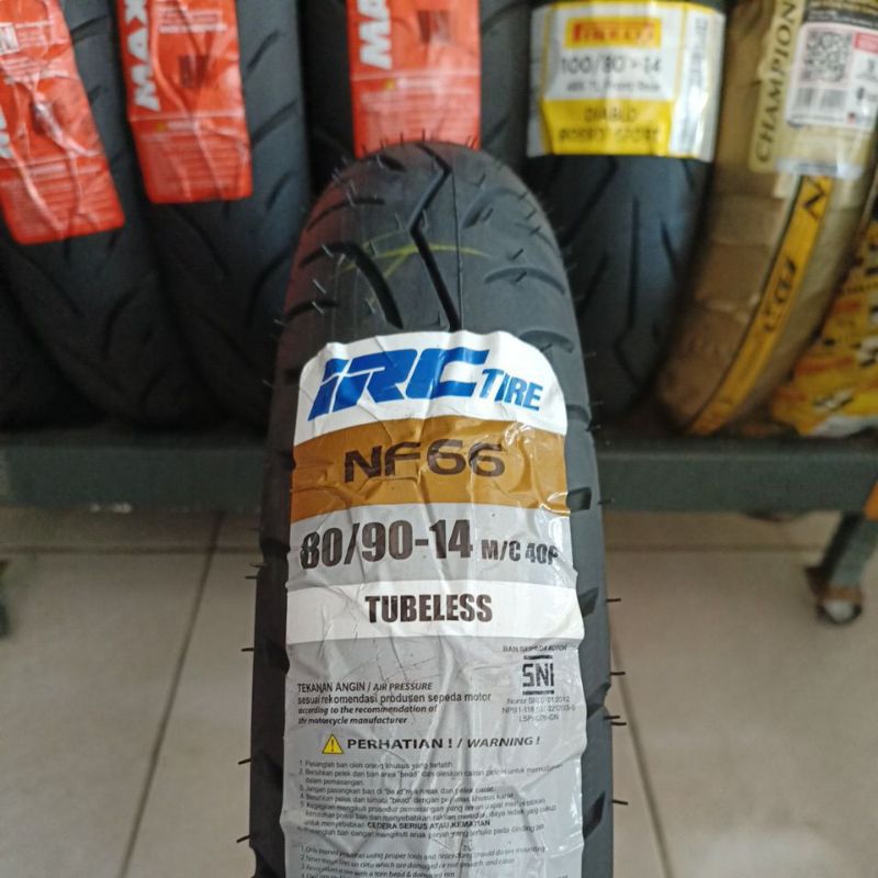 Jual Ban IRC NF66 80/90 ring 14 Tubeless | Shopee Indonesia