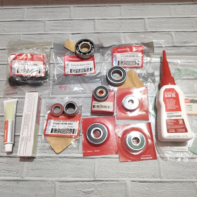 Jual Bearing gardan Rasio 11 barang Honda Beat LED Beat deluxe Genio ...