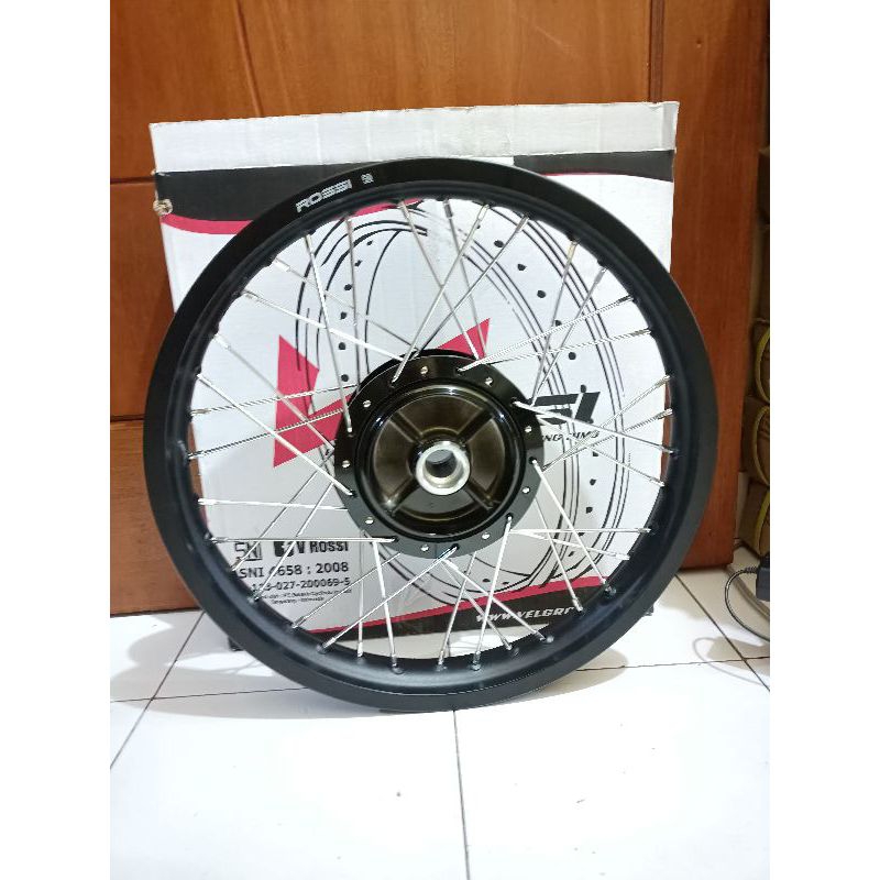 Jual velg / pelek jari jari RK king depan atau belakang sudah di stel ...